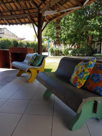 Hostel Luar Santa Cruz Cabralia Bagian luar foto
